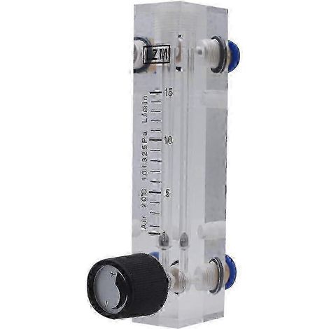 Débitmètre d'oxygène haute définition et précis, type panneau, 0,1-1 L / 1-15 L (1/5)