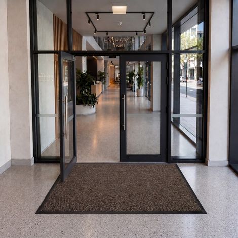 Tapis anti-salissure Ingresso - 135x200 cm - Taupe (1/4)