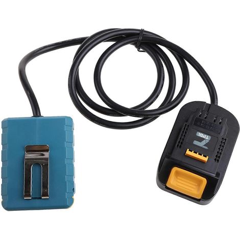 Câble d'extension pour batteries 18V compatible Makita, Bosch, Milwaukee, DeWalt - Outil professionnel (1/4)