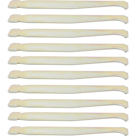 Lot de 10 Lames de scie à chaîne, Nettoyeur de rainures pour Rails (1/5)