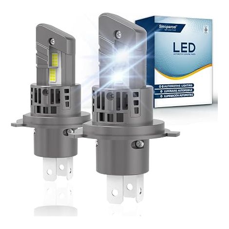Ampoule H4 9003 LED Voiture pour Feux de Croisement Route (1/5)