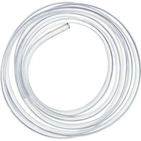 Tuyau Transparent de Pression 3 mètres, 10 × 12mm Tuyauterie Flexible Tube de PVC (1/5)