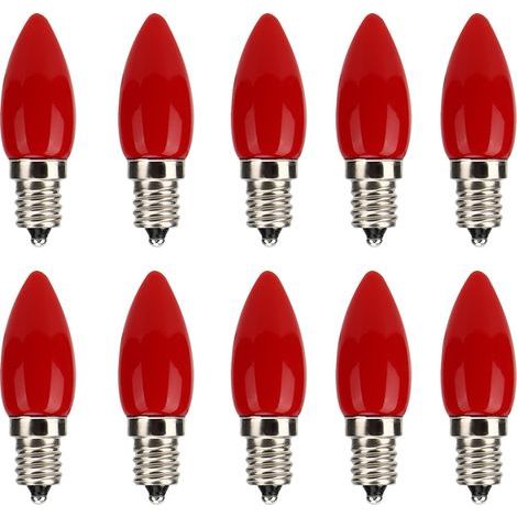 Mini E12 1.5W AC 230V LED bulb, 10 pieces, for home and hotel cabinet lighting (1/5)