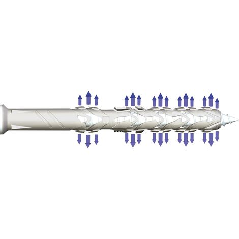 Cheville B-LONG XTREM fraisée avec vis tête fraisée Inox A4 - 8 x 80 mm - boîte de 50 - SPIT