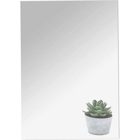 Self-Adhesive Acrylic Wall Mirror 40 x 30 cm (1/5)