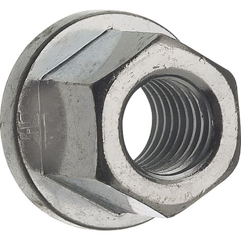 Flachbundmutter Sechskantmutter øM24mm verzinkte Mutter DIN6331/10 hoch mit Bund