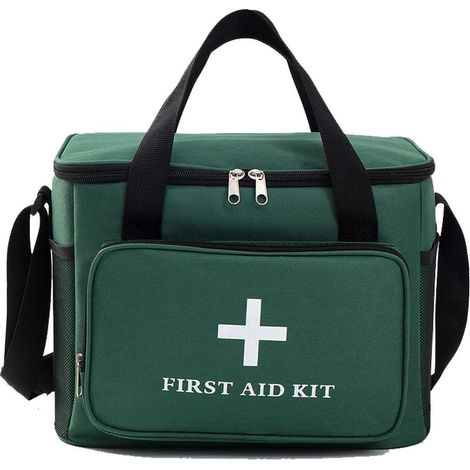 Erste Hilfe Tasche 14L Grün, wasserdicht, mit Tragegurt, für Outdoor & Reisen