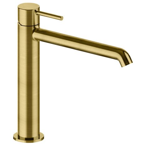 Lavabo mitigeur medium avec vidage up&down phi or brosse - CRISTINA ONDYNA PH22796P