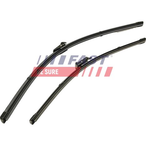 FT93218 Jeu d'essuie-glaces avant rapides LE+PR plats