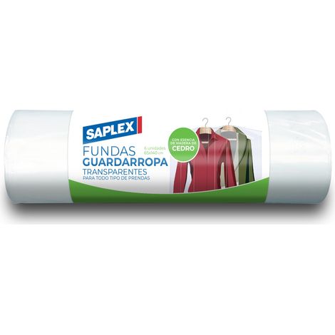 GUARDARROPA SAPLEX 65 X 140 6 UDS (TAMAÑO GRANDE) (1/2)