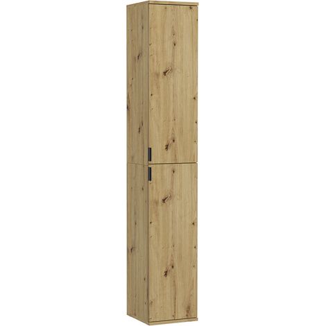 ProjektX Kleiderschrank 2 Türen Eiche Dekor.