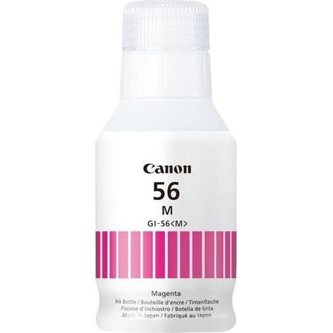 Bouteille d'encre - CANON - GI-56BK - Magenta - Compatibilité MAXIFY GX - (4431C001) (1/5)