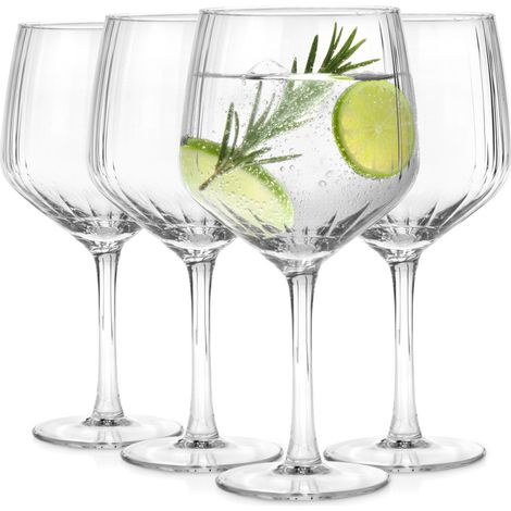 4er-Set Gläser für Gin, Aperol, Cocktails und Wasser, 580 ml (1/3)