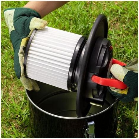 Ersatz-HEPA-Filter für Aschesauger – Zubehörbeutel für Aschesauger – Ø 137 mm – Tiefe 120 mm (1/5)
