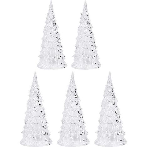 Lot de 5 guirlandes lumineuses pour sapin de Noël (1/3)