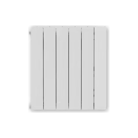 Heizkörper - RADIAFLO - Satinweiß - Flüssigkeitsträgheit - 1000 W - 49 x 57,5 x 13 cm - programmierbar - Fenster-offen-Erkennung NOIROT