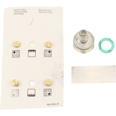 Ersatzteil - Injektoren, Düsen Butan/Propan-Kit -  - BEKO, WHIRLPOOL, INDESIT