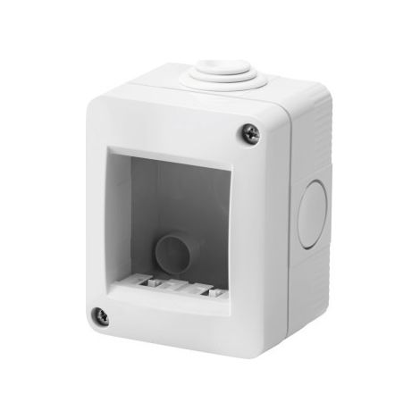Contenitore Autoportante Protetto 2P Ip40 Grigio (Gewiss Cod. Gw16502)