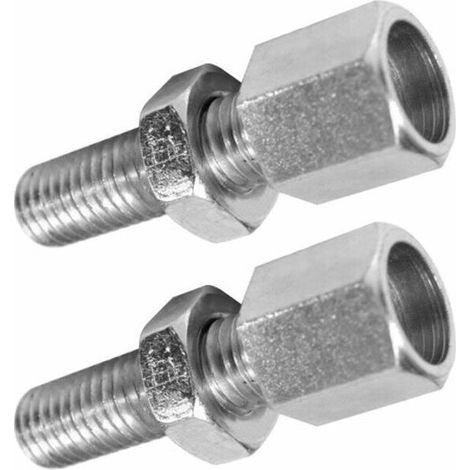 Cyclingcolors – Lot de 2 vis creuses M5 x 30mm – Pour gaine câble jusqu'à 7mm – Passage de câble 2.5mm – Ajustement précis et sécurisé (1/2)
