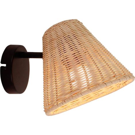 Wandleuchte, Wandlampe Innen "Zyralia" aus Holz für Wohnzimmer & Esszimmer von Lindby (1/5)