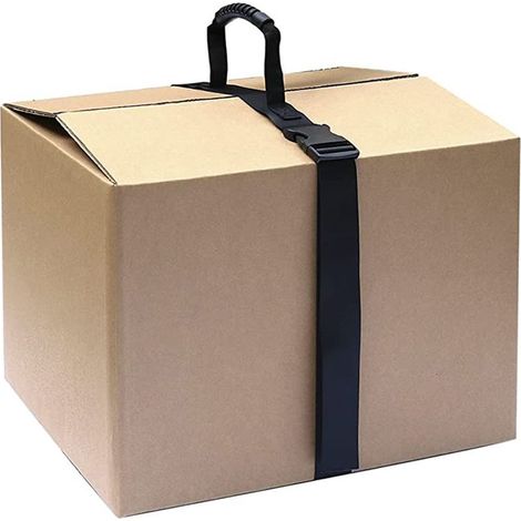 Sangle De Transport Réglable,Sangles D'Arrimage De Bagages Portables Sangle De Valise Multifonctionnelle Sangles De Bagages à Cliquet Avec Poignée Réglable Pour Déménagement,Meubles Et Bagages (1/5)