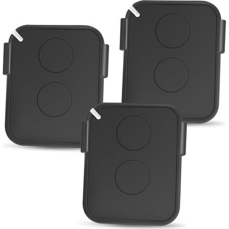Set di 3 telecomandi compatibili con ON2E - Trasmettitori a doppio canale da 433,92 MHz con portata fino a 200 metri (1/5)
