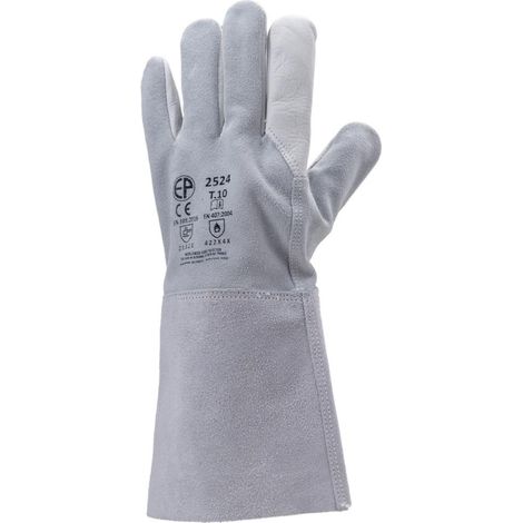 Gants soudeur, manutention fleur de vachette - t10 (1/2)