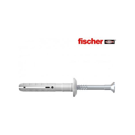 fischer tacos n-z 6x 80 con clavo premontado 50353 (caja 50 unidades)