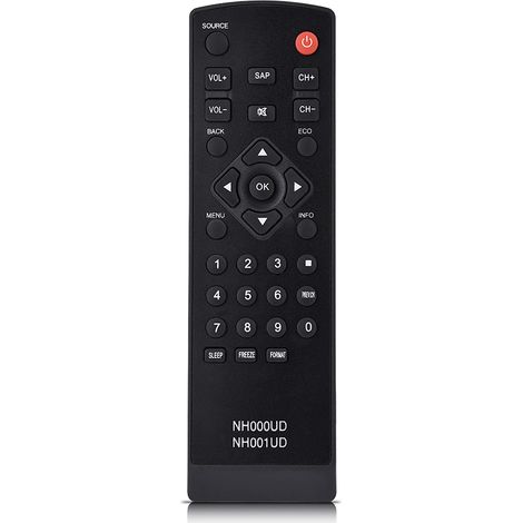 Télécommande universelle de remplacement pour téléviseurs Emerson - Modèle NH000UD (1/5)