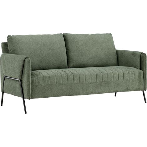 Canapé 2 Places Design "Indigo" 165cm Vert (1/5)