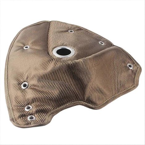 Couvercle de turbine et écran thermique de turbine en alliage de titane compatibles avec les véhicules Mini R55 et R56 (1/5)
