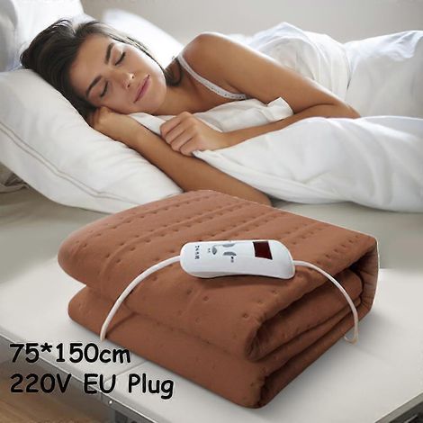 Termostato automático para manta eléctrica de 220 V, manta calefactora, calentador corporal, colchón eléctrico, alfombras calefactables, enchufe europeo. (1/4)