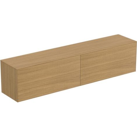 IDEAL STANDARD T4338Y6 Armoire sous lavabo Conca, 4 tiroirs (1/2)