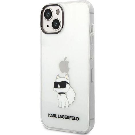 Karl Lagerfeld IML NFT Choupette - iPhone 14 Plus Hülle (Transparent) (1/5)