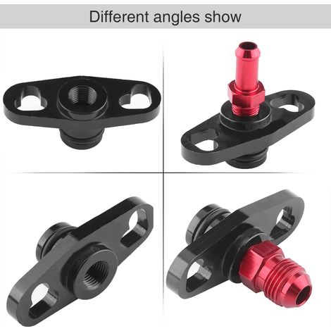 Adaptateur de régulateur de pression de rampe d'injection avec raccords pour Mitsubishi Evo 1 2 3 Eclipse DSM (1/5)