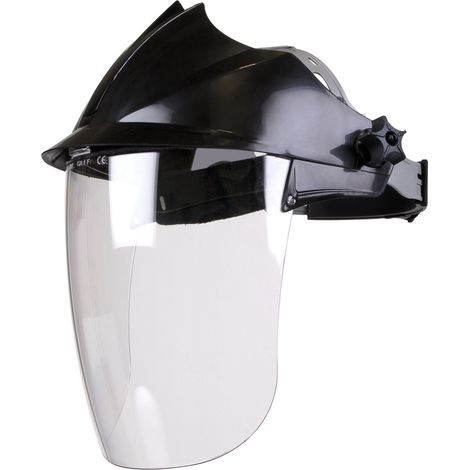 Sealey Deluxe Brow Guard with Aspherical Polycarbonate Full Face Shield SSP78 (1/3)