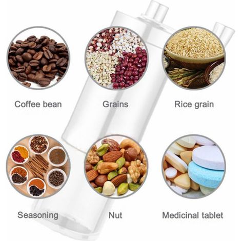 Moulin à café manuel — Moulin à café manuel avec meule conique réglable en acier inoxydable à dents de dragon, sans alimentation, mo (1/5)