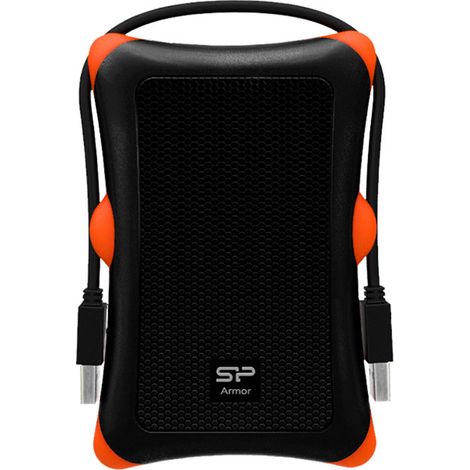 Gehäuse 2,5` SILICON-POWER USB3.0 A30 6.3cm HDD black (1/3)