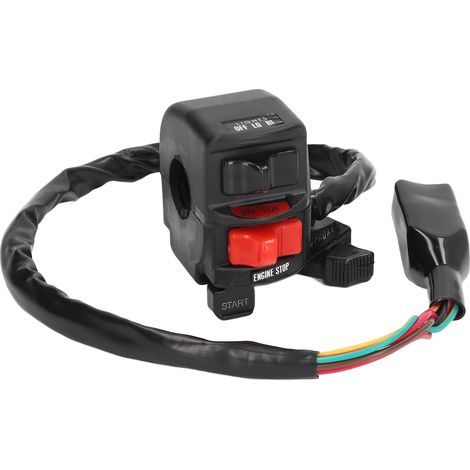 Commutateur de guidon de moto 46091‑1462, remplacement du sélecteur de phare pour Bayou Lakota Prairie 300 400 (1/5)