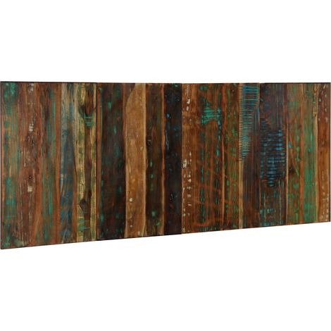 Maison Exclusive - Testiera Multicolore 200 cm in Legno Massello Recupero (1/5)