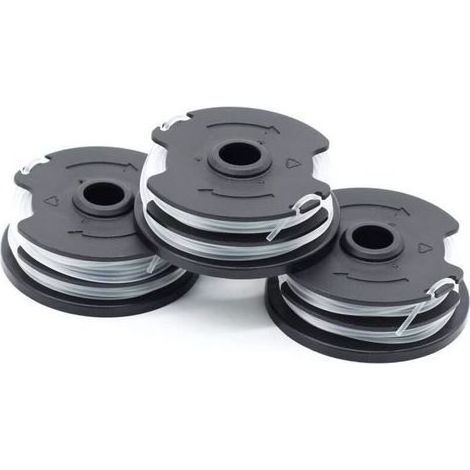 pair Lot de 3 bobines de fil de rechange pour débroussailleuse sans fil LIDL Parkside PRTA 20-Li A1, B2, C3, PRT 550 A1, A3, PRT 30[626] (1/4)