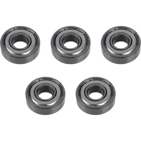 10 roulements à billes à gorge profonde étanches à double blindage 6000Z/6000ZZ, 26 mm x 10 mm x 8 mm (1/4)