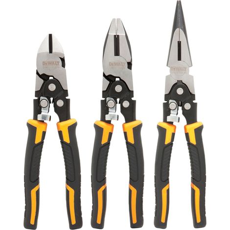 DeWalt 3-Piece Duo-Kraft Pliers Set with Compound Action (Model DWHT0-70485) (1/2)