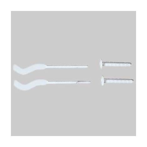 MENSOLA PER RADIATORI IN ALLUMINIO SEZIONE PIATTA 3 MM  Mensola Ø 8,8x170  Tassello Ø 12x83     RACCORDERIE METALLICHE