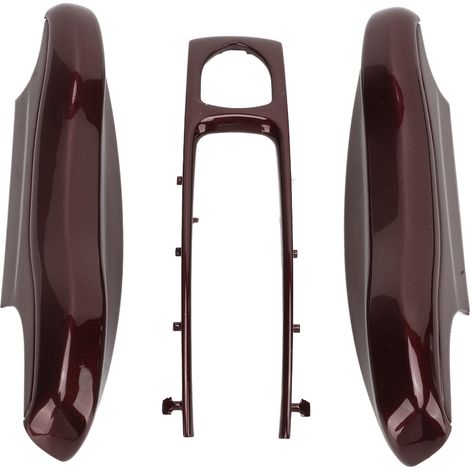 Télécommande Voiture Housse Protection 3 Pièces Remplacement Cayenne Panamera 911 Taycan Rouge Bois (1/5)