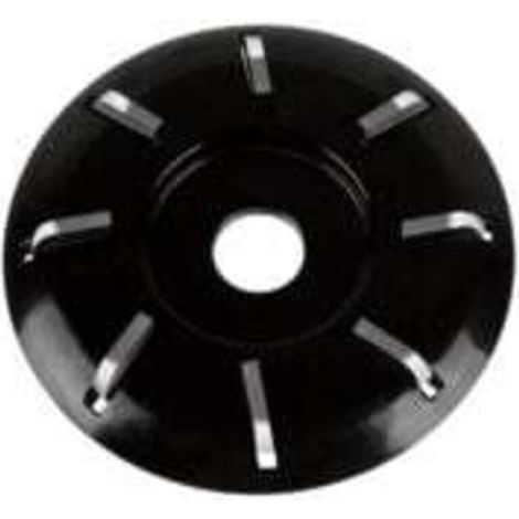 Disque de Sculpture Bois 8 Dents, Grattoir 6 Dents pour Meuleuse, Roue à Diamètre Standard Ortviai (1/4)