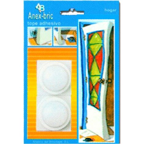 butée de porte seta 8171 blanche blister 2 unités