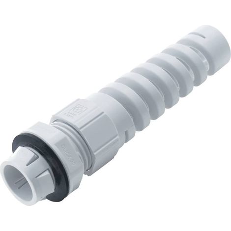 LappKabel SKINTOP® Biegeschutzspirale CLICK BS Silber-Grau (RAL 7001) Klemmbereich-Ø 3.5 - 7 mm M12 (1/2)