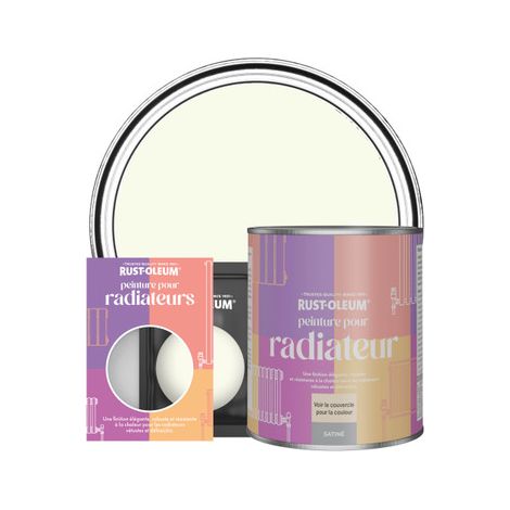 Peinture pour Radiateur, Finition Satinée - Fleur de Pommier (1/3)