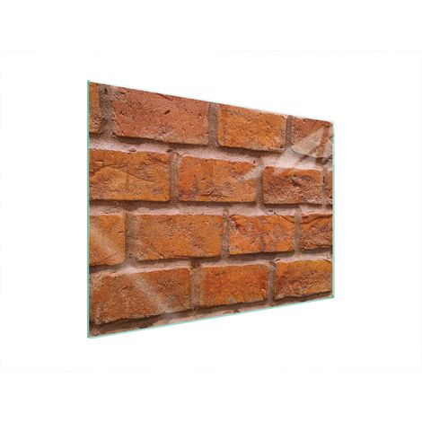 PIASTRA PROTETTIVA IN VETRO PER STUFA 70x52 MATTONE (1/5)